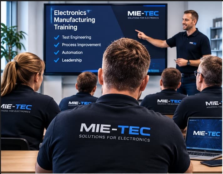 MIE-TEC practical electronics manufacturing training and development session